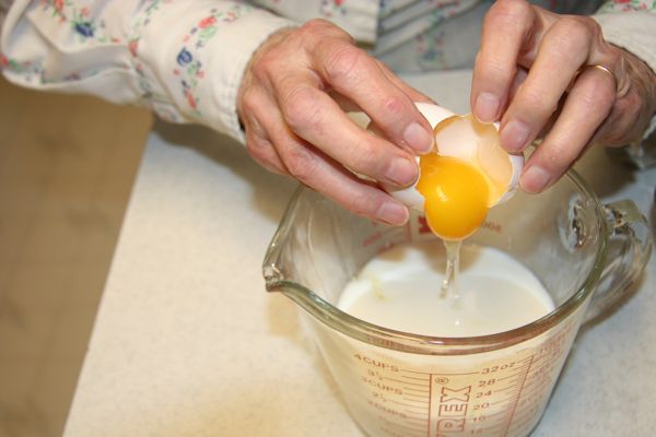Step 4 - Add Eggs