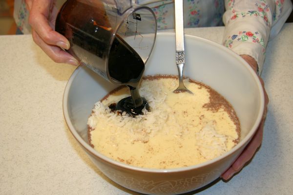 Step 14 - Molasses into Bowl