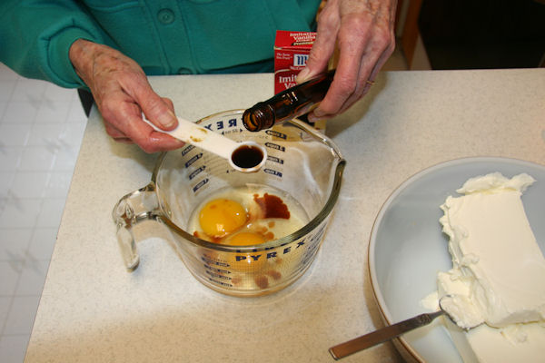 Step 14 - Add Vanilla to Eggs