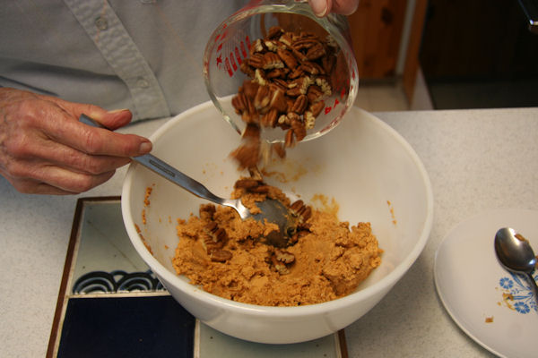 Step 9 - Add Pecans