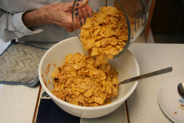 Step 11 - Add Corn Flakes