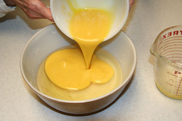 Step 15 - Add Egg Mixture