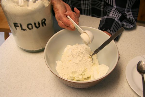 Step 13 - Add Flour