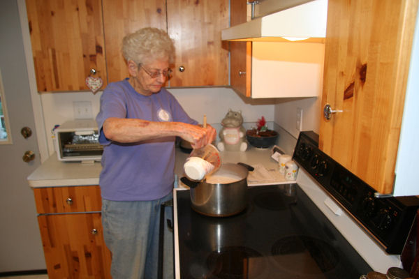 Step Seven, Add Sugar to Milk Mixture