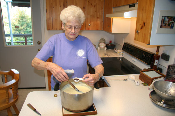 Step Ten, Add Vanilla to Pudding