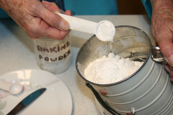 Step 2 - Add Salt/Baking Powder