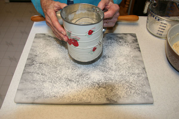 Step 8 - Flour Board