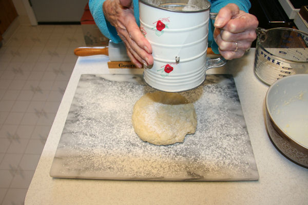 Step 10 - Flatten Ball and Dust