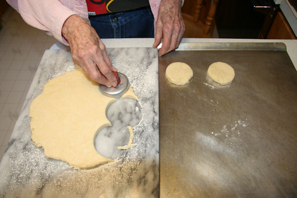 Step 20 - Cut Biscuits