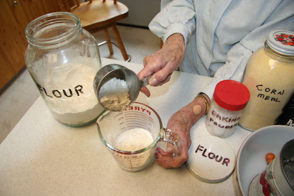 Step 1 - Measure Flour