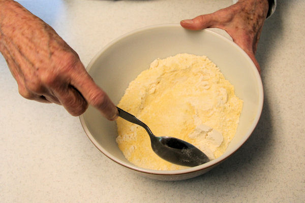 Step 9 - Stir Dry Mixture