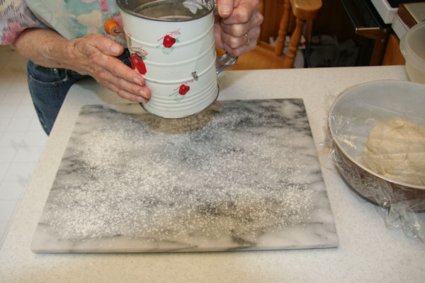 Step 10 - Flour Board