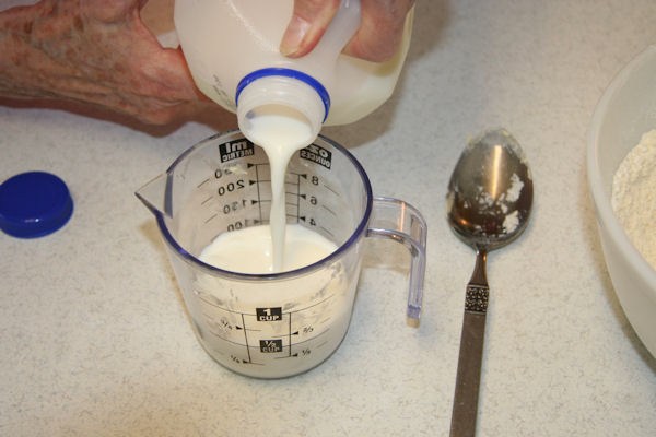 Step 8 - Measure Milk