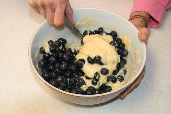 Step 18 - Mix Muffin Batter