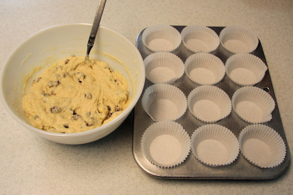 Step 18 - Mix Muffin Batter
