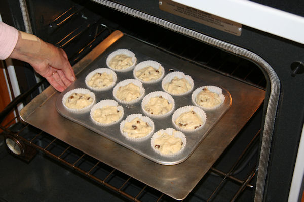 Step 22 - Into the Oven