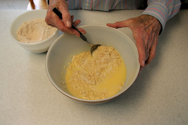 Step 16 - Stir Oatmeal Bowl