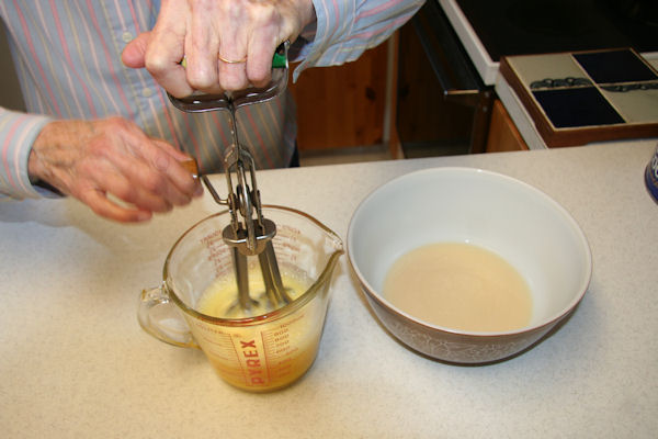 Step 9 - Beat Egg Mixture