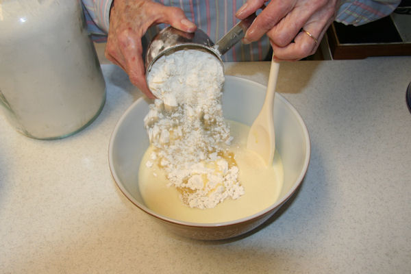 Step 12 - Add Flour