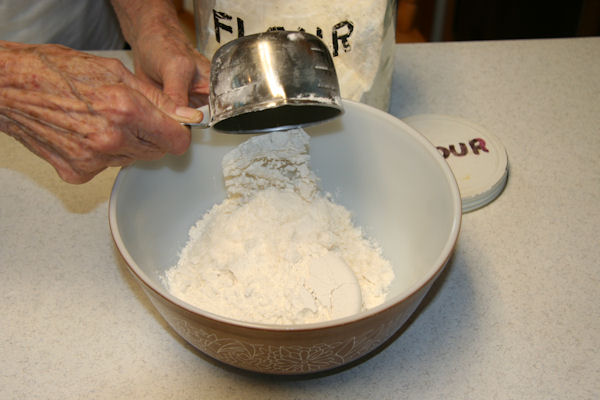 Step 3 - Measure Flour