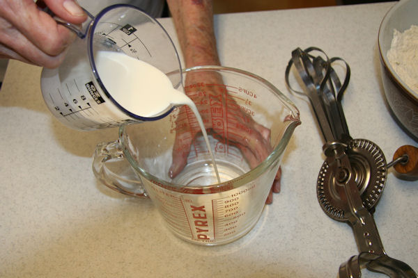 Step 10 - Measure Cream