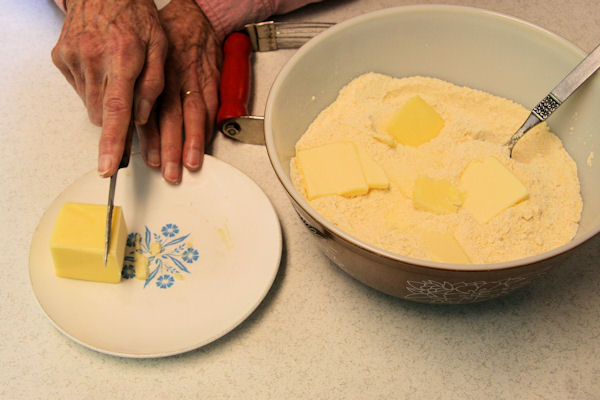 Step 9 - Slice Butter