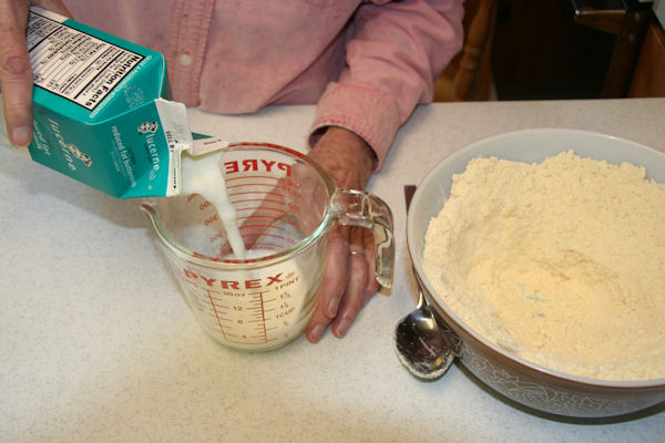 Step 13 - Measure Buttermilk