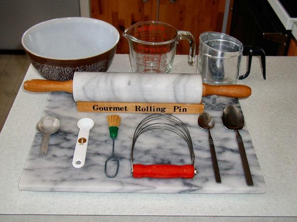 Tools for making Scones