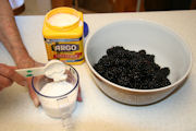 Making Deep Dish Blackberry Pie Step 6