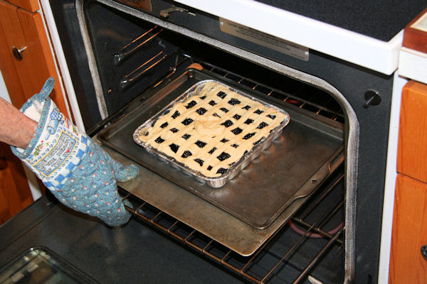Step 23 - Into Oven
