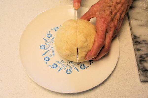 Step 14 - Cut Dough Ball