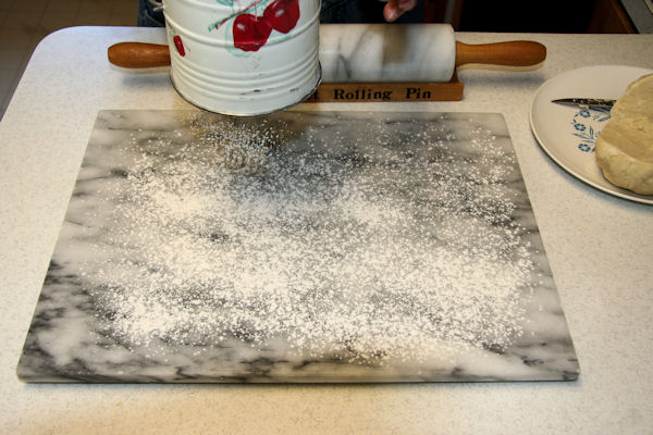 Step 15 - Flour Board