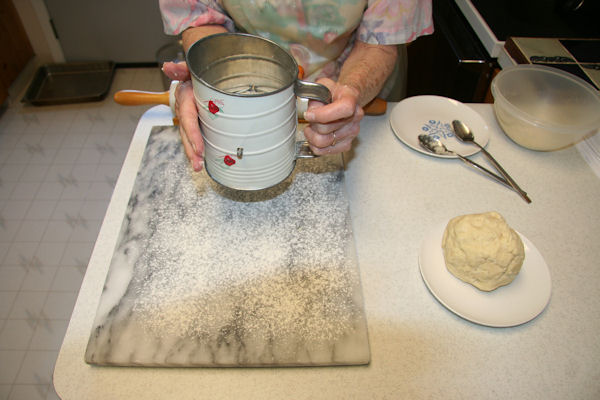 Step 7 - Flour Board