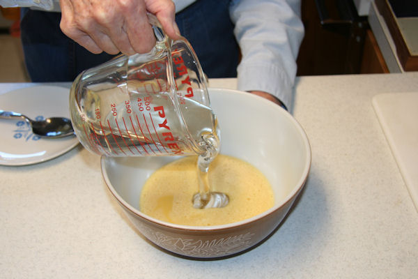 Step 6 - Add Syrup to Bowl