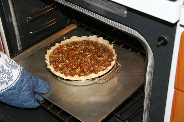 Step 19 - Into the Oven