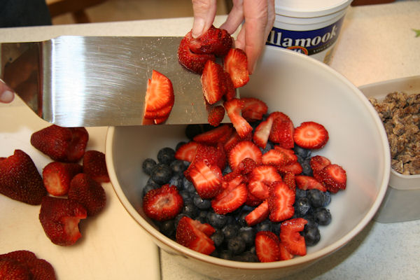 Step 7 - Mix Berries