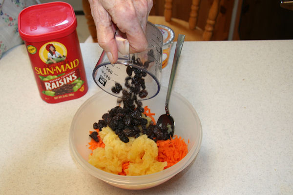 Step 7 - Measure Raisins