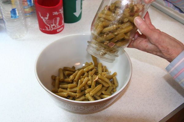 Step 2 - Green Beans in Bowl