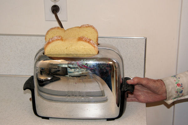 Step 1 - Toast the Bread