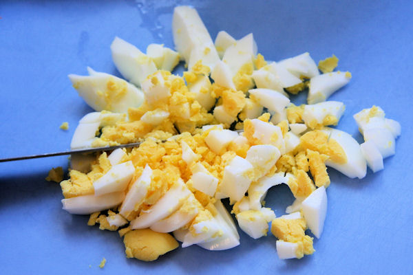 Step 10 - Chop Eggs