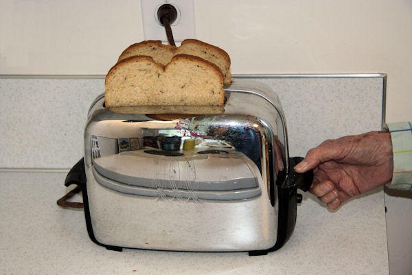 Step 1 - Toast Bread
