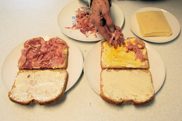 Step 4 - Spread Ham