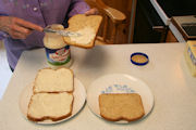 Salami Cheese Sandwiches Step 1