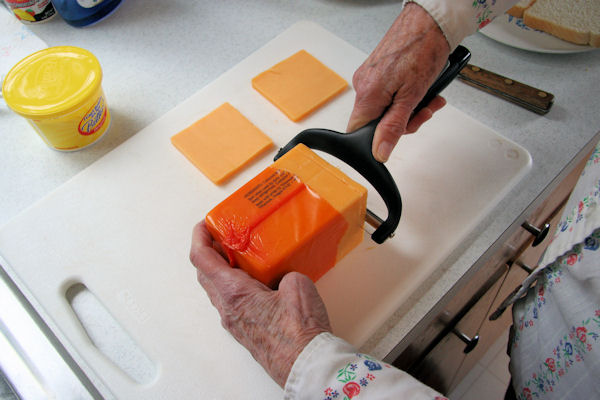 Step 1 - Slice Cheese