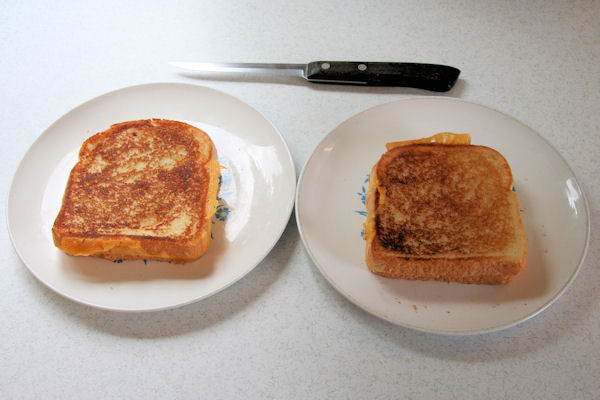 Step 11 - Cut Sandwich in Half