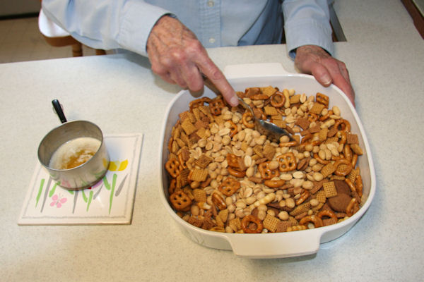 Step 10 - Stir in Peanuts