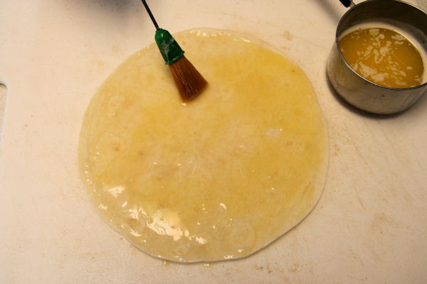 Step 7 - Buttered Tortilla