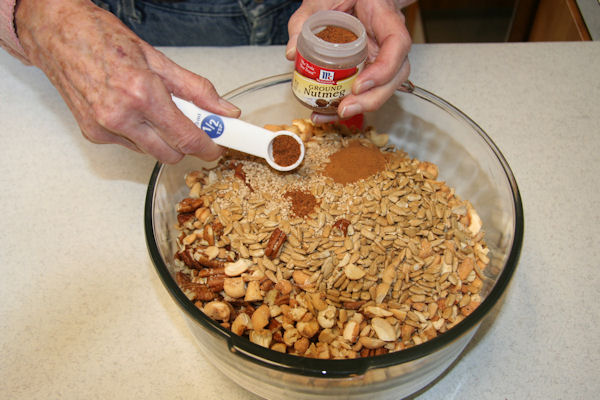 Step 10 - Add Nutmeg