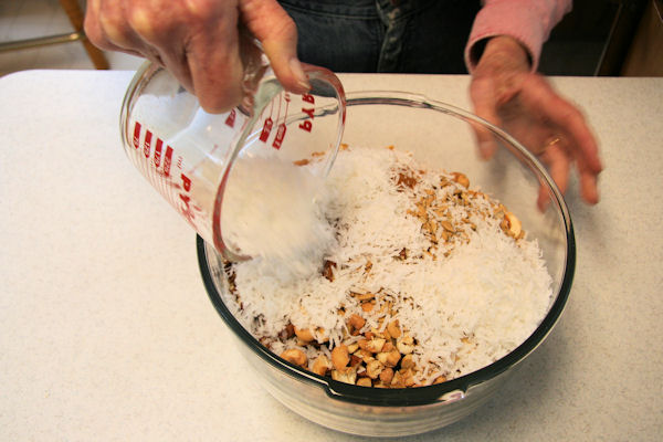 Step 11 - Add Coconut Flakes 