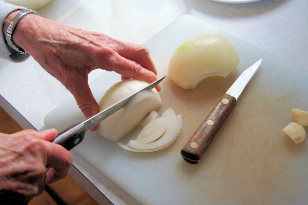 Step Four - Slice Onion